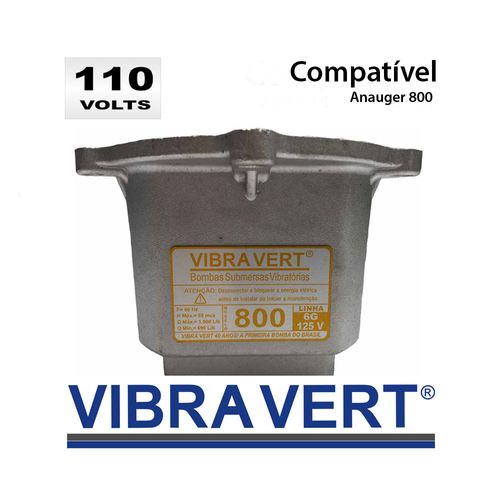 Caneca ou Motor que serve Bomba Submersa Vibratoria Modelo Vibra Vert 800 110/127V