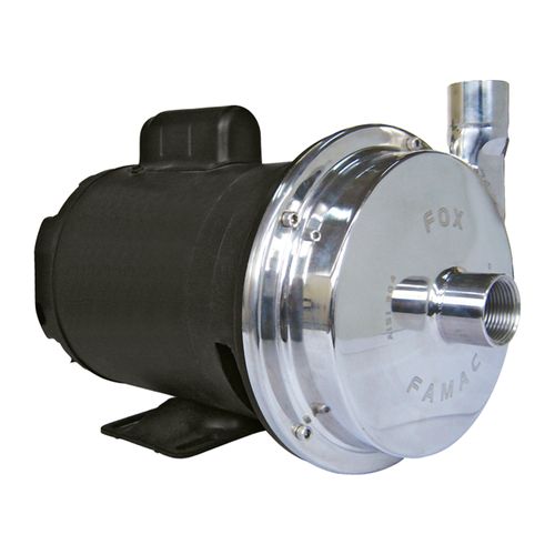 Bomba Centrifuga de Inox Famac FOX 3/4Cv 100mm de Rotor 110/220V Monofasico IP21