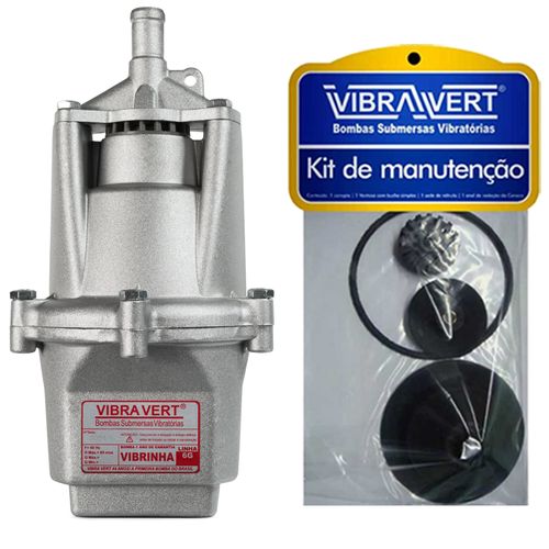Bomba Submersa De Poço Sapo + Kit de Manutenção Extra Vibrinha 220V