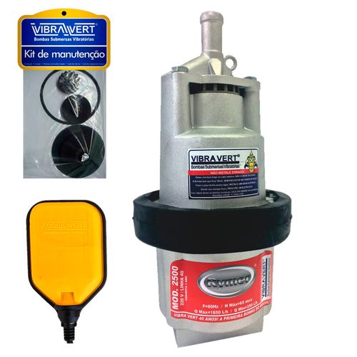 Bomba Rymer 2500 + Boia De Nivel + Kit Manutenção em 110/127V
