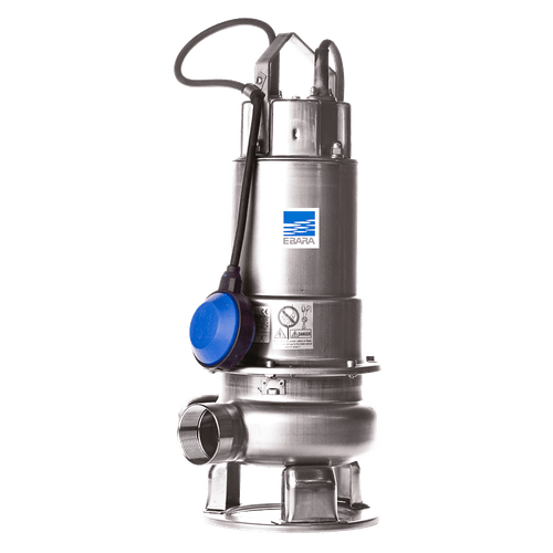 Bomba Submersivel Ebara DW M 1506 A 1,5Cv Rotor de 92mm Monofasico IP68 230V