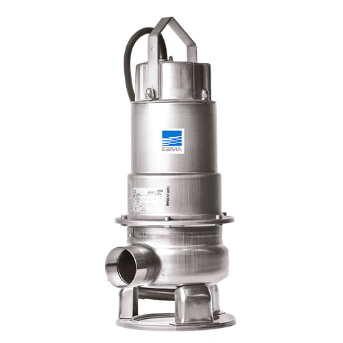 Bomba Submersivel Ebara DW 756 3/4 Cv Rotor de 80mm Trifasico IP68 380V