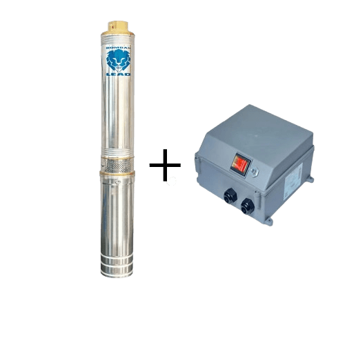 Bomba Submersa Leão 3" Polegadas 3R3PB-25 1,5Cv 220V Monofasico Com Painel