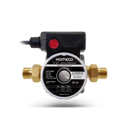 Circulador De Agua Komeco Tp20 Bronze 220v