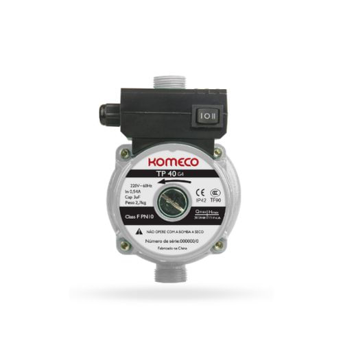 Pressurizador De Agua Komeco Tp40 G4 127v 60hz